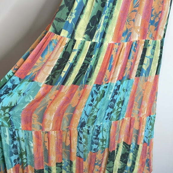 O’Neill | Jennifer Tiered Maxi Dress Size Large NWT - Picture 6 of 10